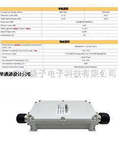 900M抗干扰滤波器