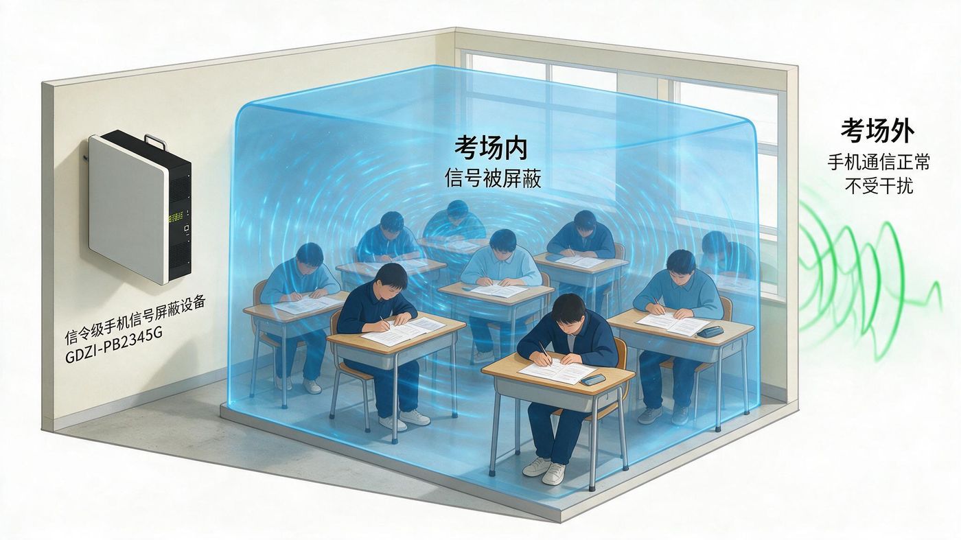pingbi® 考场信令屏蔽器 pingbi® 考场信令屏蔽器 信令级手机信号数字屏蔽器